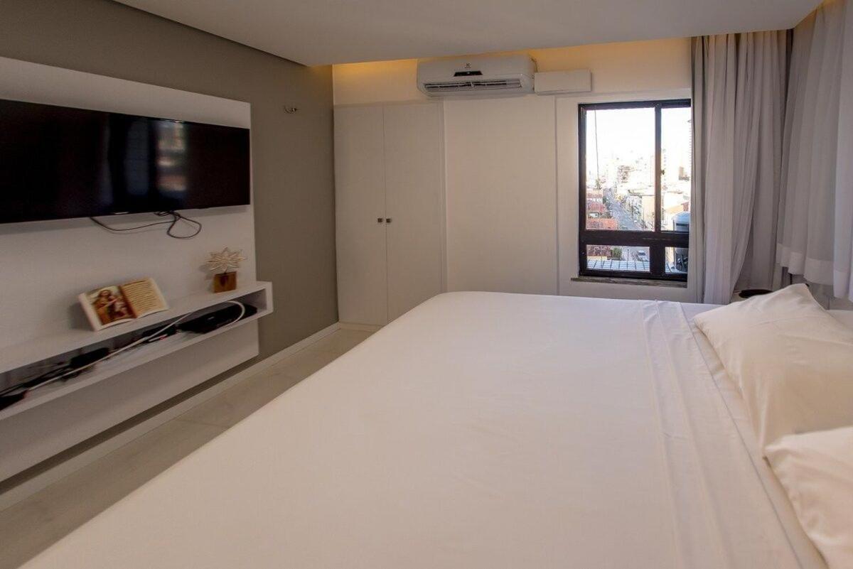 507 Lindo Flat Mobiliado Na Praia De Iracema Fortaleza  Kültér fotó