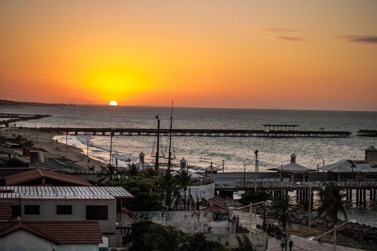 507 Lindo Flat Mobiliado Na Praia De Iracema Fortaleza  Kültér fotó