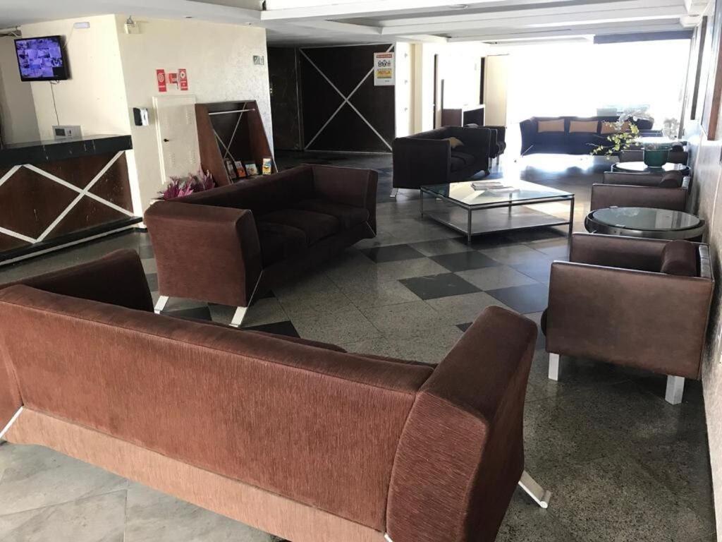 507 Lindo Flat Mobiliado Na Praia De Iracema Fortaleza  Kültér fotó